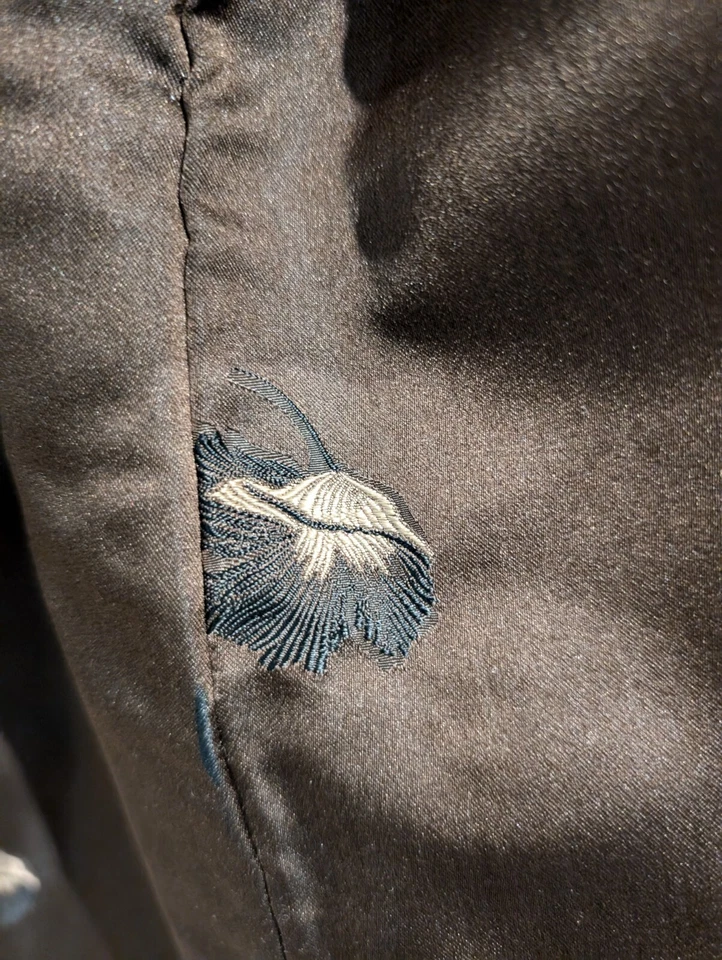 Abrigo de piel real Mouton marrón chocolate leche vintage hasta la cadera talla M-L Foto 4 de 4