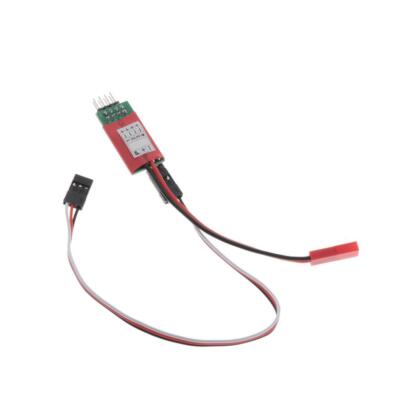 Blinkleuchten Netzteil 4 LEDs Schalter Empfänger für 1/10 1/8 RC Auto