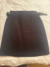 Burberry kilt  Skirt Black Size XSmall Linen and Cotton