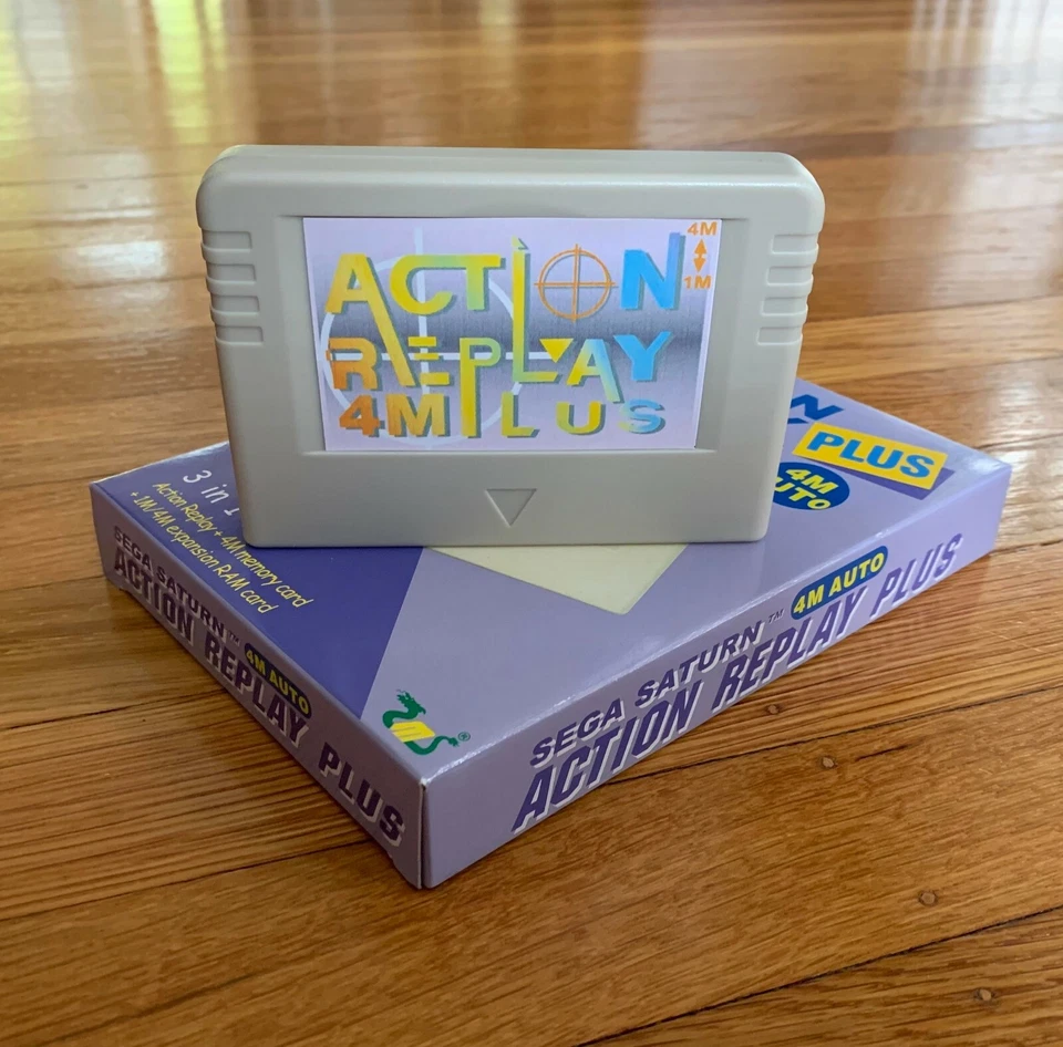 *USA SELLER* *LATEST FIRMWARE* Sega Saturn Pseudo/Kai Action replay Cartridge