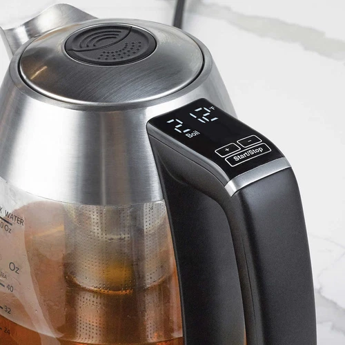 Sur La Table SLT-4408 Digital Kettle with Infuser 7.5 Cups 60 Oz Tea Boil Water - Picture 6 of 7