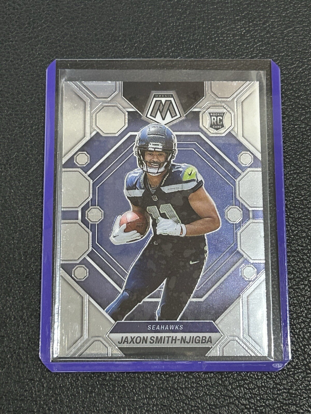 2023 Mosaic Silver RC #331 Jaxon Smith-Njigba Seattle Seahawks FOOTBALL TC2