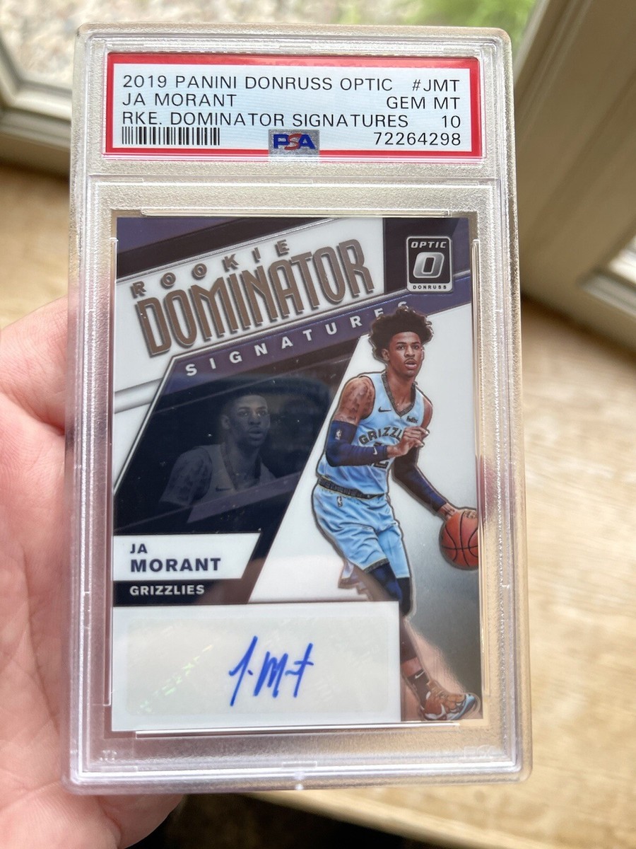 Ja Morant Rookie Dominator Signature 35/99 PSA 10 Gem Mint | eBay