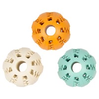 Duvo+ Hundespielzeug Dental Ball Gummi Aroma 7 Cm Zahnpflege FüR Hunde