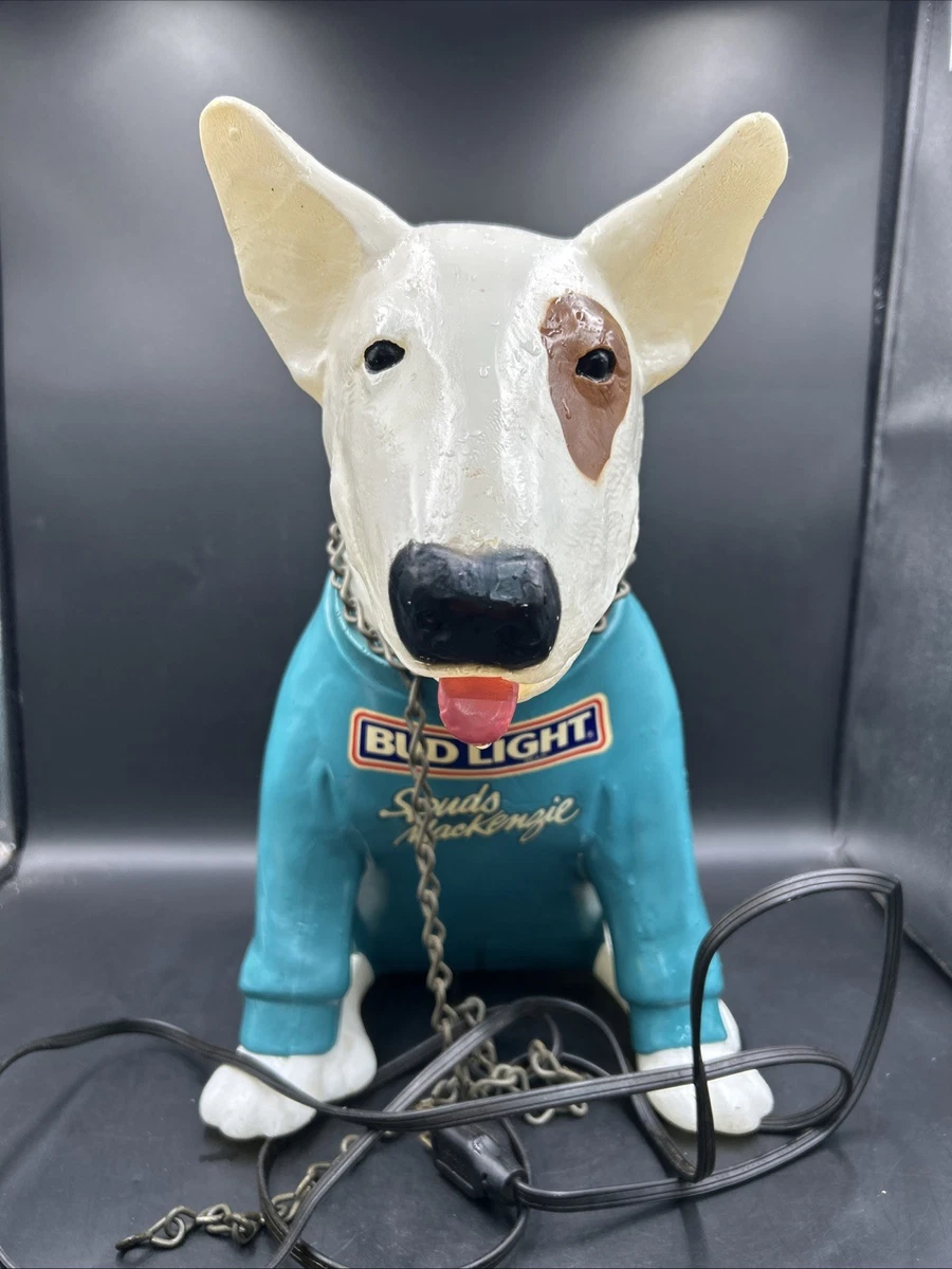 Bud Light Dog Indiana Collectible Budweiser Signs & Tins for sale