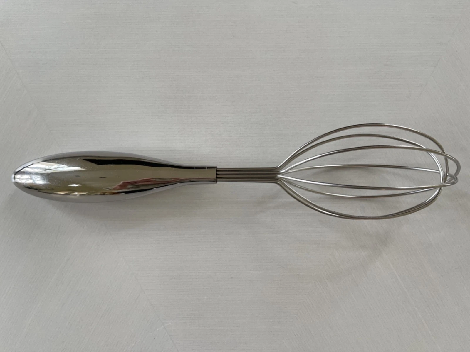 Vintage Stainless Steel Balloon Whisk
