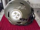 Pat Freiermuth Autographed Authentic Salute to Service Helmet Beckett COA