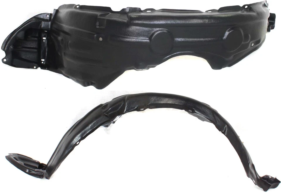 For 08-14 xD Hatchback Front Splash Shield Inner Fender Liner Panel 2PC SET PAIR - Изображение 4 из 4