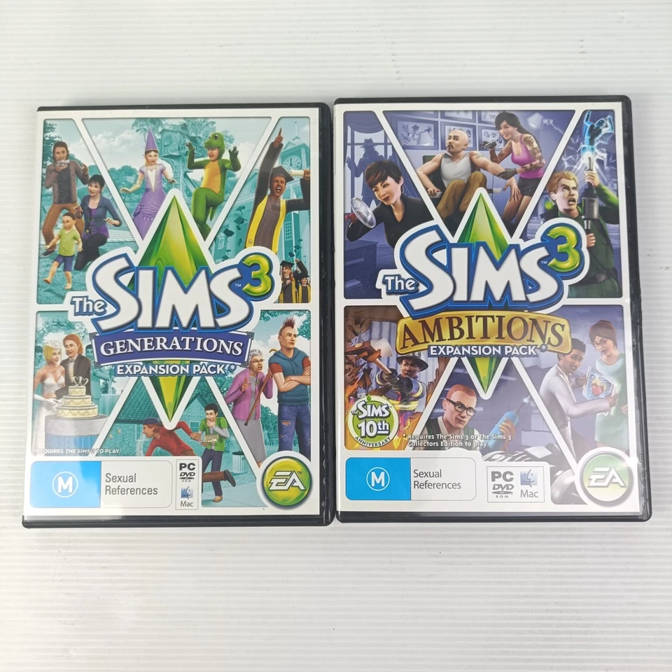 The Sims 3 PC Base + 18x Expansions / Stuff Packs w/ License Keys Bulk Bundle - Image 3 of 4