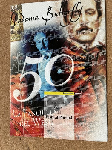 Italia -folder 2004 - 50° Festival Puccini prezzo ebay