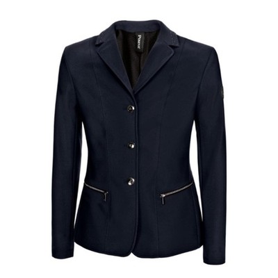 Pikeur Kinder Charlott Wettkampfjacke - marineblau - Alter 8 - Diamanten - schmale Passform