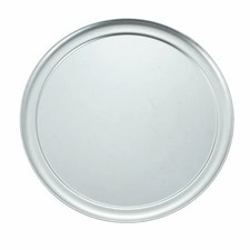 15 Round Wide Rim Pizza Oven Pan Serving Plate Baking Aluminum Winco APZT-15