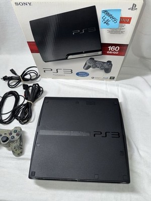 PlayStation 3 PS3 Slim 160GB Console CECH-2501A Completed In box