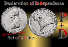 2026 P D Semiquincentennial Quarters Declaration of Independence