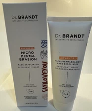 DR. BRANDT  ❤️ NEW RELEASE Advanced MICRODERMABRASION Face Exfoliator FULL SIZE