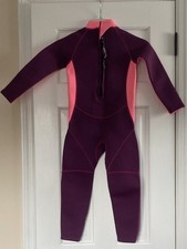 Dive  Sail Girls' Neoprene WetSuit Purple and Pink, Size L