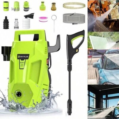 ELEKTRISCHER HOCHDRUCKREINIGER HIGH POWER JET WASHER TERRASSE AUTO REINIGER TRAGBAR