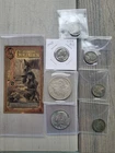 Gold Back Silver Morgan Dollar And 5 Silver War Nickles Plus 40% Kennedy