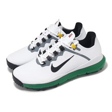 Nike TW 13 Wide White Black Pine Green Men Water Repellent Golf Spike DR5753-100