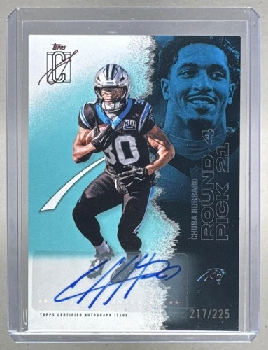 2025 Topps Signature Chuba Hubbard Veteran Class Autographs (RAW)