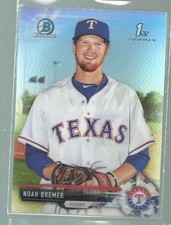 2017 Bowman Chrome Draft Refractors #BDC127 Noah Bremer (ref40168)
