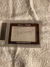 2021 Leaf Hall of Fame Cut Signature Edition Bobby Wanzer Cut Signature Auto