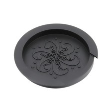 LC LICTOP Black Acoustic Guitar Sound Hole Cover Fit for 100mm/3.94" Diameter...