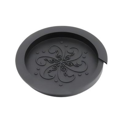 LC LICTOP Black Acoustic Guitar Sound Hole Cover Fit for 100mm/3.94'' Diameter...