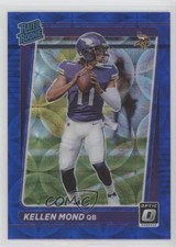 2021 Panini Donruss Optic Rated Rookie Blue Scope Prizm Kellen Mond #221 04hz