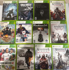 Xbox 360 Game Lot of 12 Legendary Classics - Call of Duty, Assassin's Creed