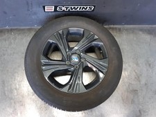 SUBARU CROSSTREK WHEEL ALLOY G6X, FACTORY, 17X7IN, 5 SPOKE, BLACK, 10/22- 22 23