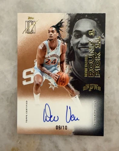 2025 Topps Signature Devin Vassell Gold (RAW)