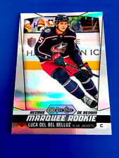Opee Chee hockey  Luca Del Bel Belluz Marquée Rookie black foil rainbow /350
