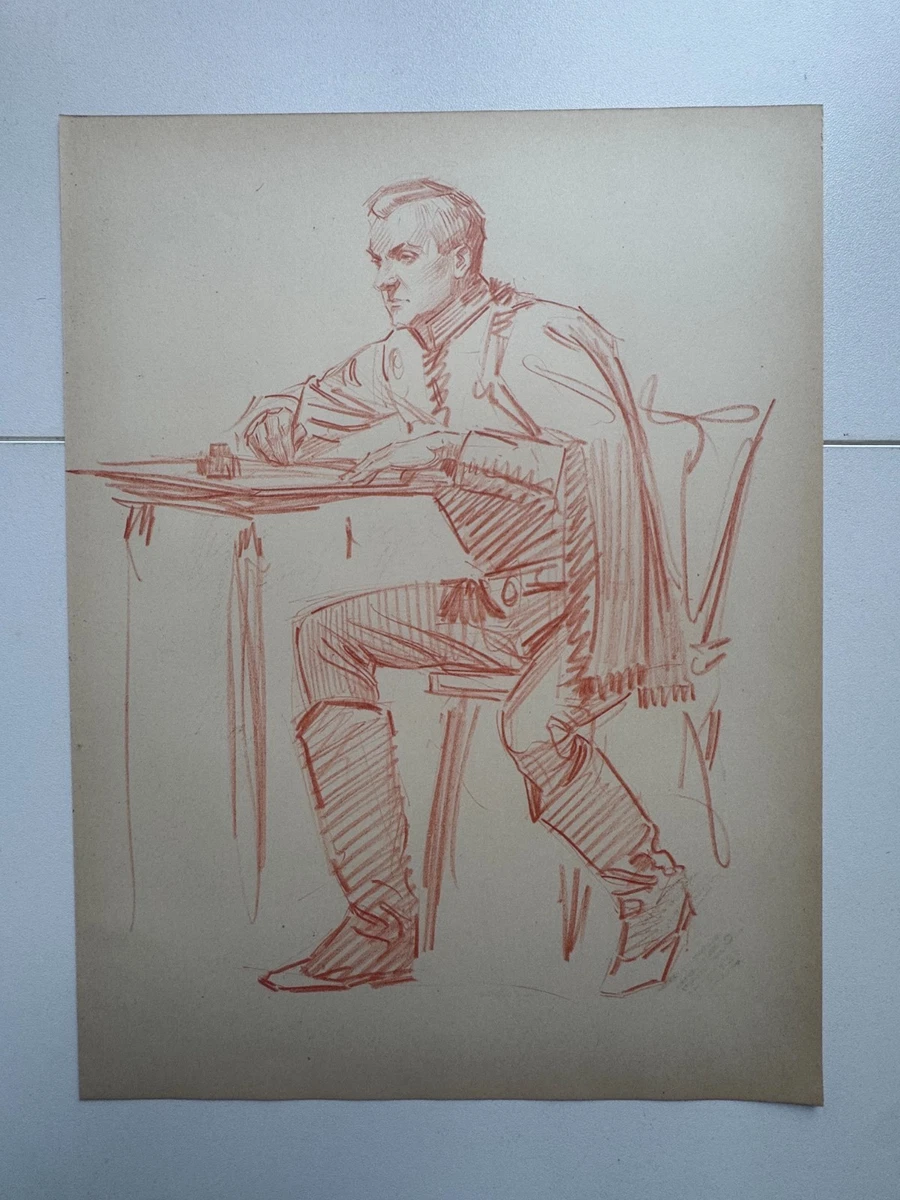 Men Single Piece Original Art Drawings for sale | eBay