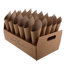 Cone Stands for Dessert Table Holders Party Shaped Flower Basket