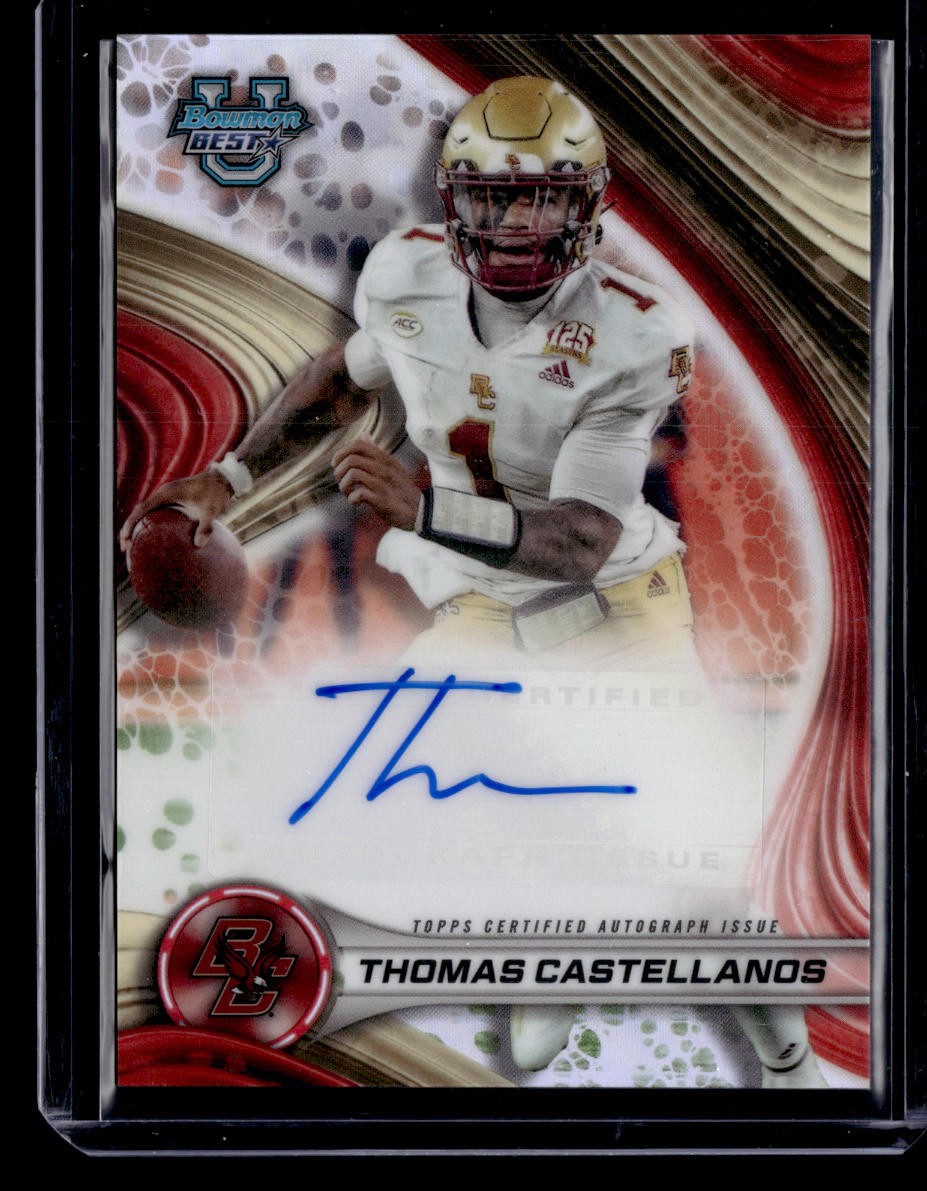 2024 Bowman University Best #BOA-TC Thomas Castellanos Best of 2024 Autographs