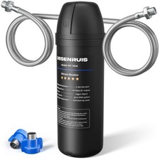 Under Sink Water Filter, House Faucet Water Filter for Kitchen Sink, Under Co...