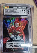 2025 Leaf Sig Series - Aquatic Patrick Mahomes II #A-PM1 Crab Crystals /1 (AU)