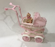 Barbie da passeggio solo passeggino e bambino