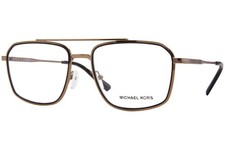 Michael Kors Tordrillo MK3084 1899 Eyeglasses Men's Shiny Gold Full Rim 56mm