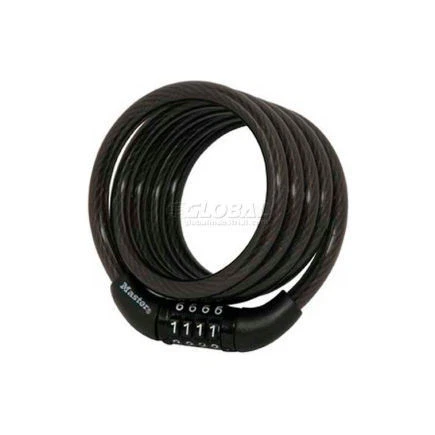 Master Lock 8143D Master Lock® No. Bloqueo de cable 8143 D, cable combinado de 4'-