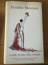 Freddie Mercury a Life, in His Own Words Hardback Free p&p