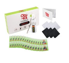 Ocu-Kit Cleaning Kit for Eyeglasses Sunglasses Bundle of Accessories for Frames