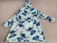 Primark Disney Stitch Kapuzendecke Hoodie Snuggie Snuddie Kinder Gr. L-XL