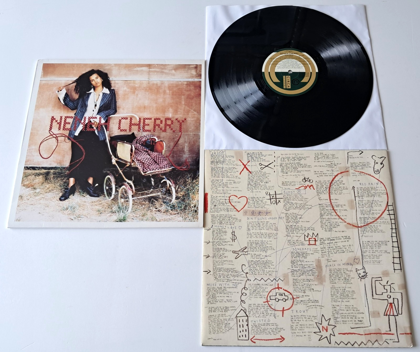 Neneh Cherry - Homebrew UK 1992 Circa 1st Press LP with Inner Sleeve