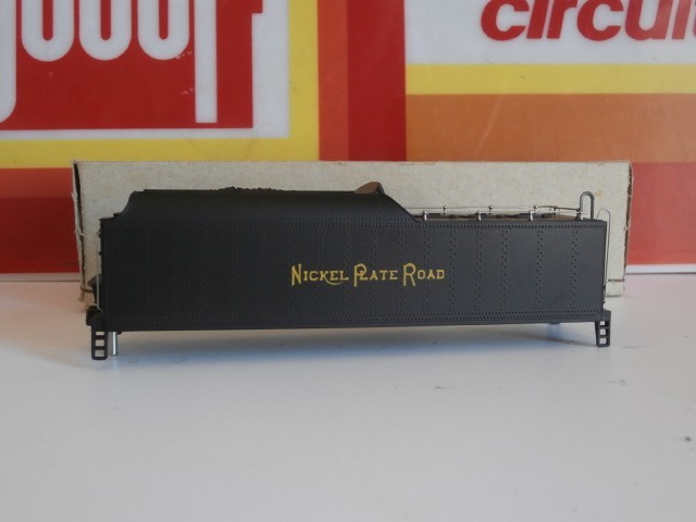 Caisse tender Rivarossi loco vapeur 108 421 train miniature HO Nickel Plate