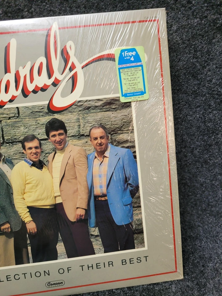Vintage The Cathedrals Vinyl LP A Collection Of Their Best Gospel Album Canaan Foto 3 de 4