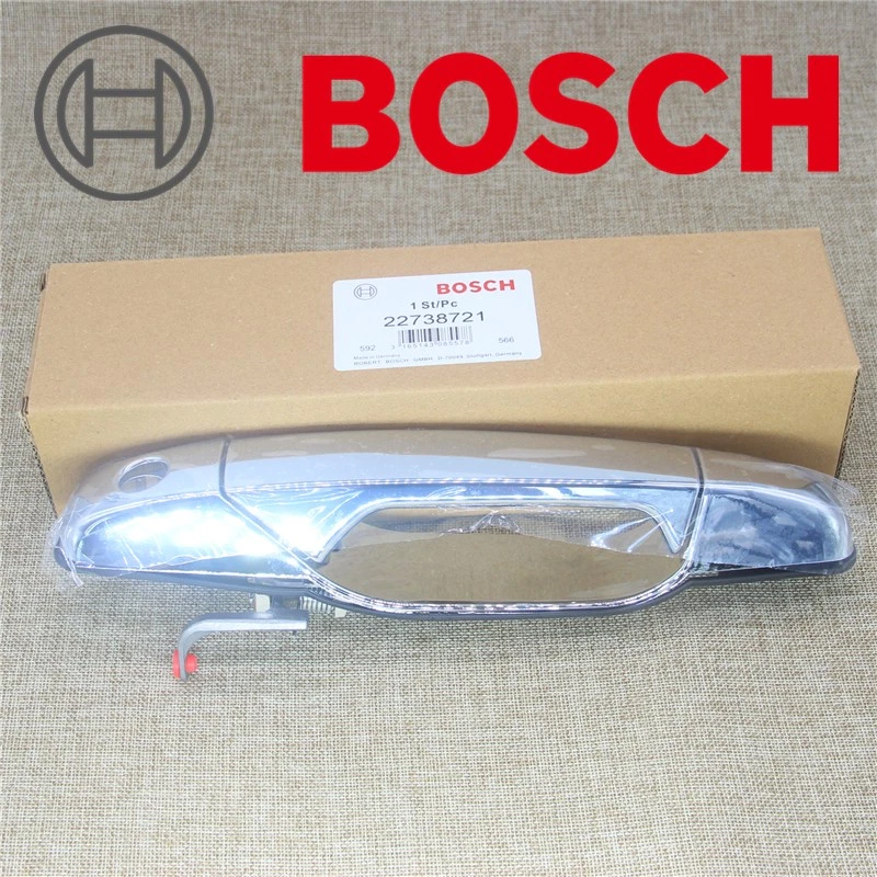 Manija de puerta exterior cromada delantera izquierda del lado del conductor para Chevy Chevrolet 2007-2013 Foto 2 de 4