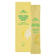 VT Cica Vital Sleeping Mask 4ml x 6pcs Hydration Repair Soothing Night Treatment