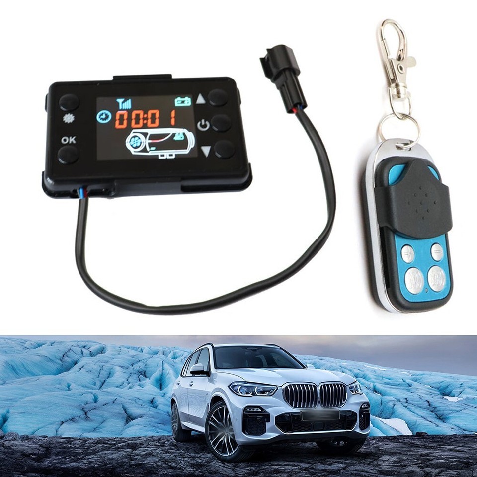 LCD Control Switch for Car Diesel Air Parking Heater with Remote